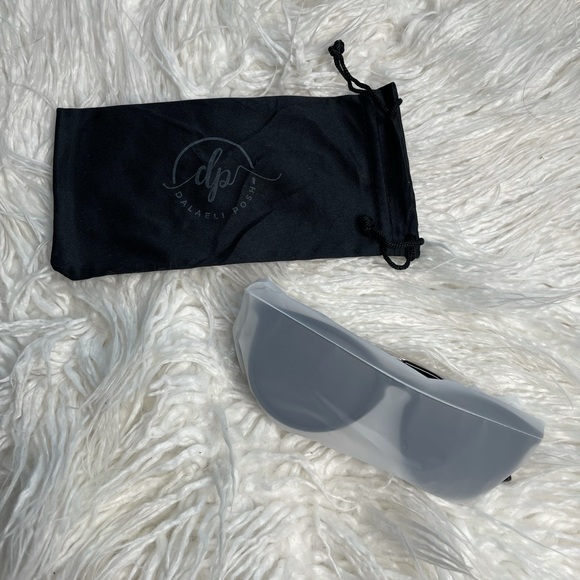 Polarized Black + Silver Sunglasses main image 12
